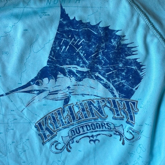 Killin’ It woman’s fishing shirt - Picture 3 of 6